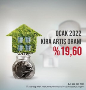 Ocak 2022 Kira Artış Oranı Belli Oldu